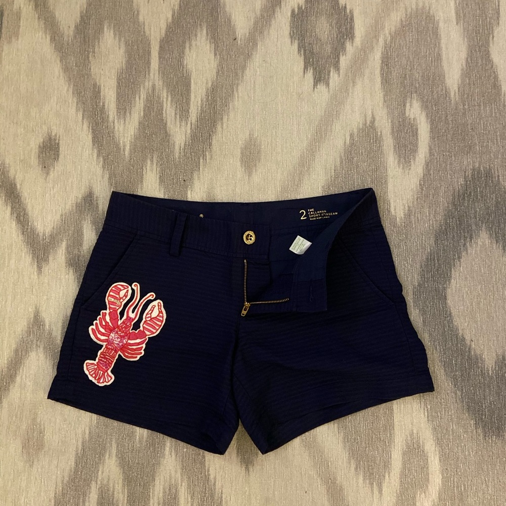 Lilly Pulitzer Callahan Lobster Shorts